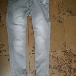 Grey Colour Jeans For Women