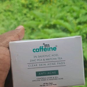 Mcaffeine Clear Skin Acne Pads