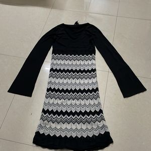 Black Imported Bodybon Dress