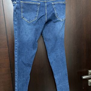 Blue Colored Skinny Kraus Jeans