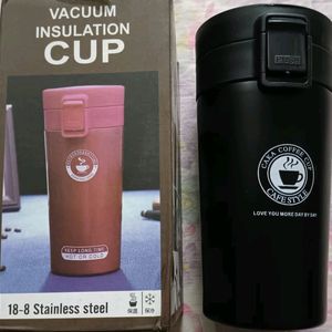 Travel Insulated Coffee Mug With Lock 1pc Only