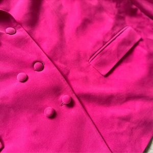 Custom Hot Pink Blazer By Ankita Bajaj Label