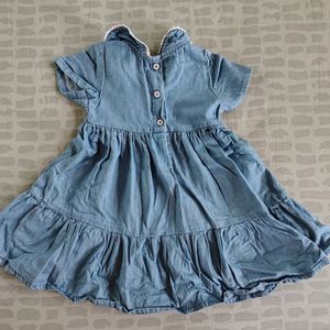 18-24 Months Blue Denim Dress