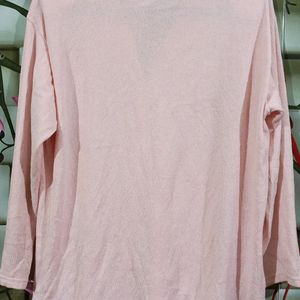 Baby Pink Colour Sweater