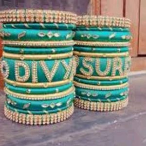 Hand Made Silk Thread Bangles