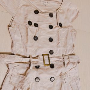 Cute Button Dress