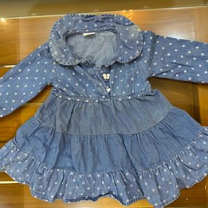 Used Twice Babyhug Baby Girl Set