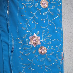 New Embroidered Saree