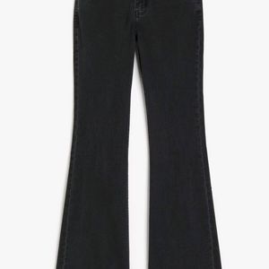 Black Cauterized Jeans