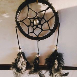 Handmade Black Dreamcatcher