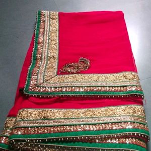 Work Saree