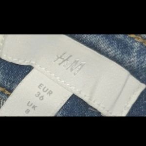 H&M Wide Leg High Waist Jeans