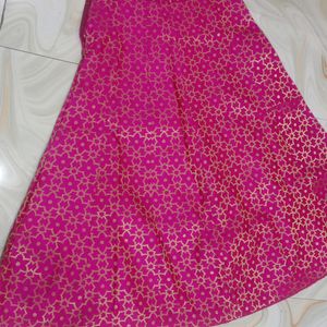 Ethnic Rani Pink Skirt