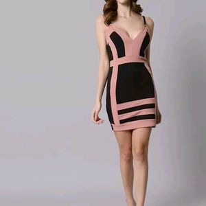 Sleevless Pink Women Dress