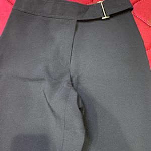 Black Formal Flared Trouser