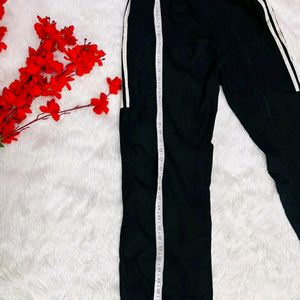 Adidas black trackpants