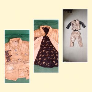 3 Piece Dress For Baby Boy