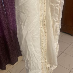 Off White Chikankari Lehenga