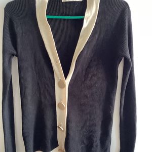 Black Vintage Cardigan