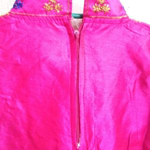 Knee Length Pink Top(Not Used)