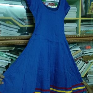 Blue Anarkali Kurta