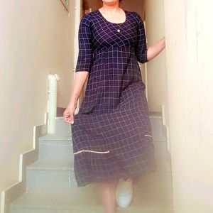 Good Condition Aline Frock Model