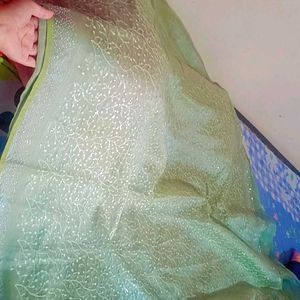 New Zimmi Choo Saree With Blouse 36size