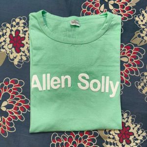 Printed Allen Solly Women Crew Neck Tshirt