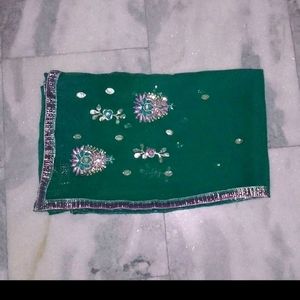 Saree Green Colour