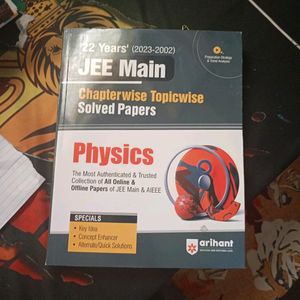 Arihant Jee Mains Solved PYQ Physics