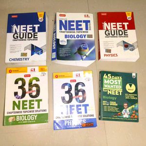 MTG NEET GUIDE, 36 , PHYSICS WALLAH 45 DAYS BOOK