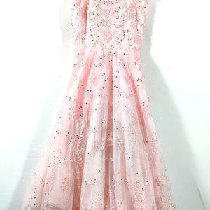 Light Pink Sequence Gowns (Women's)