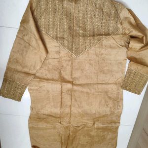 Tussar Long Kurta