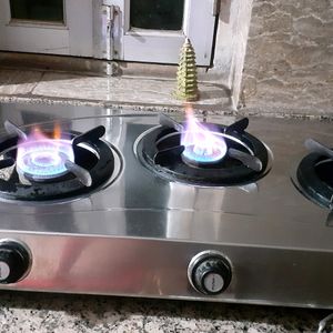 Very High Flame 3 burner Gas Stove