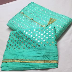 Chanderi Silk Dress Material