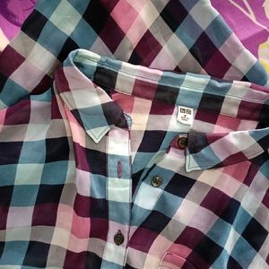 Checks Shirt For Women