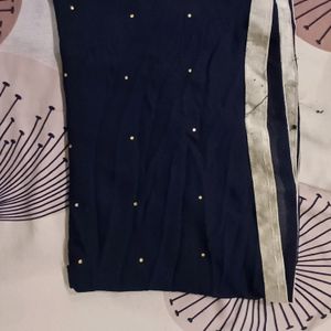 Black Pakistani Style Kurti