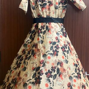 Western Design Ball Gown