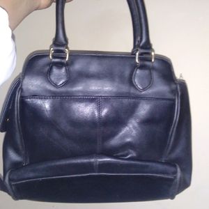 Black Leather Handbag