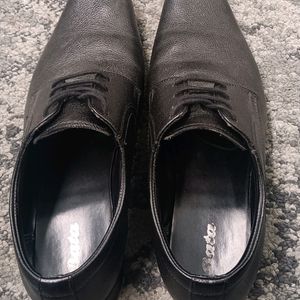 Classic Black Formal Shoes From Bata