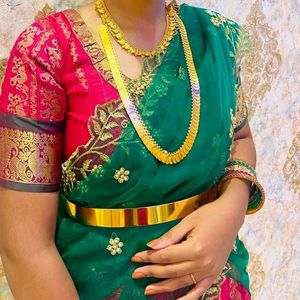 Pure Pattu Half Saree Set