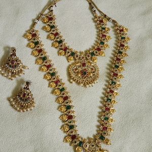 Premium Quality Gold Plated Jewellery Set