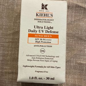 Ultra Light Daily UV Defense SpF 50 PA ++++