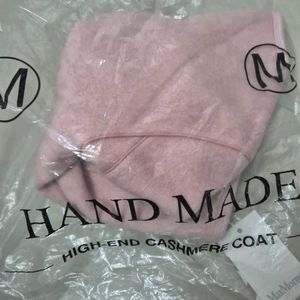 Hand Made Pink Winter Coat