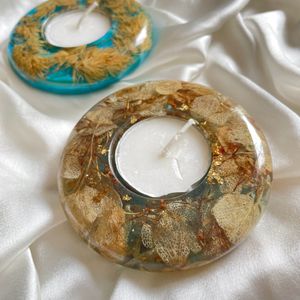 Donut Shape Resin Tealight Holders