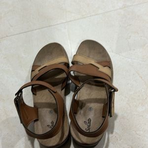 Nice Brown All Season Sandals