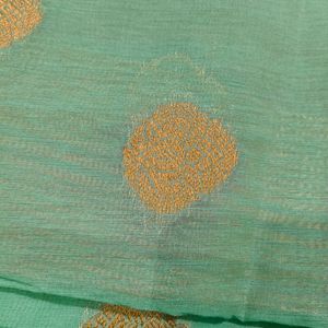 Women Light Green Cute Saree