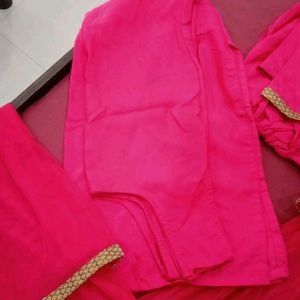 Trending Pink Colour Anarkali Set