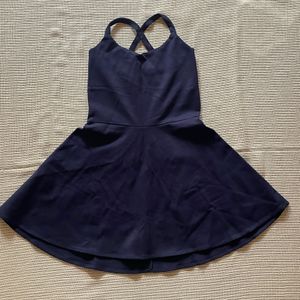 Crossback Skater Dress