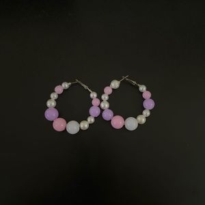 Pearl Hoops